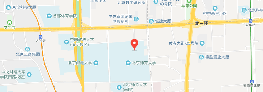 北京師范大學學校地址圖片