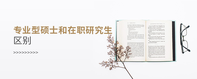 專業(yè)型碩士和在職研究生區(qū)別