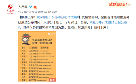 2020年各省院?？佳谐踉嚦煽儾樵儠r間已公布