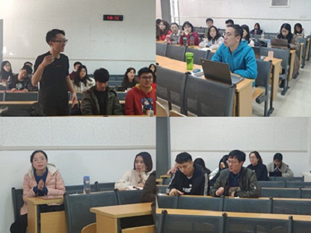 交流環節同學們踴躍發言