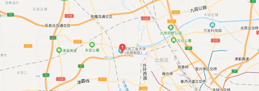 河北工業大學學校地圖 河北工業大學學校地圖