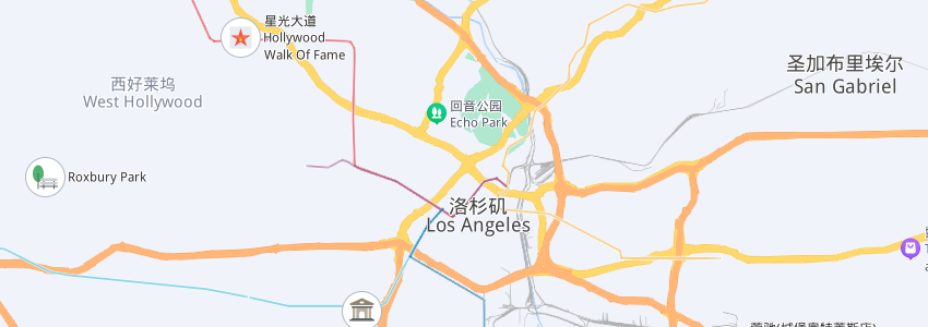 美國羅商大學學校地圖